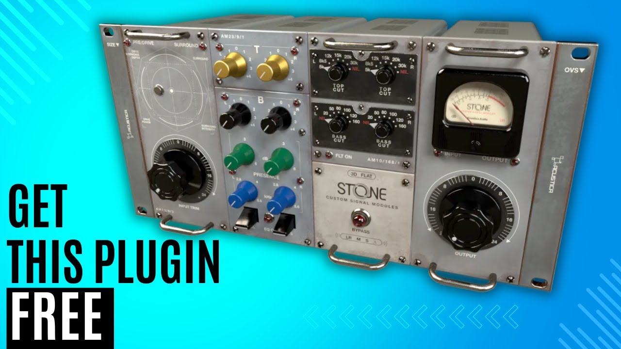 Бесплатный тест канальной полосы: STONE от Acustica Audio