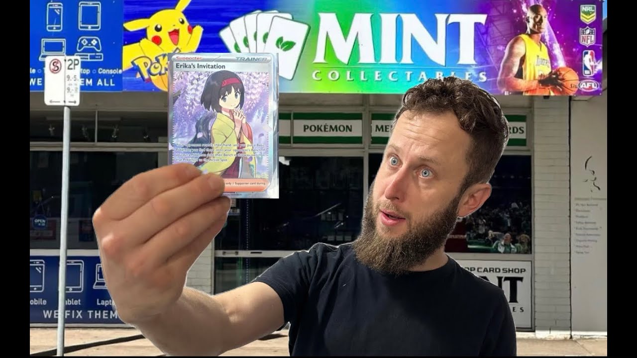Local Card Shop Shopping at MINT COLLECTABLES