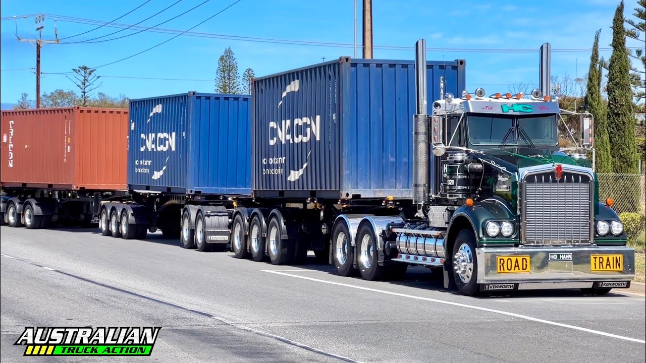 Australian Kenworth SAR Road Train Compilation #4 