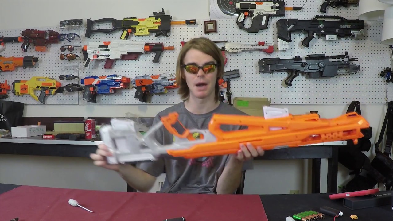 Руководство по моду Nerf RaptorStrike в 4K!