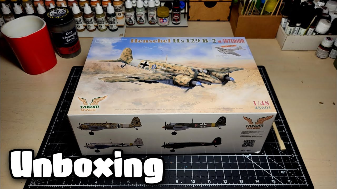 Takom Wings Henschel Hs 129 B-2 📦 48001