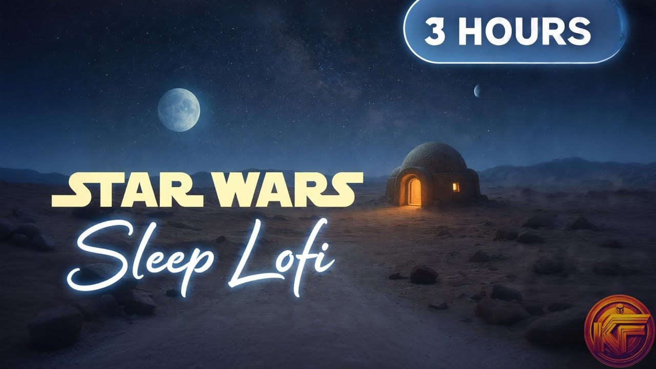 3 Hours of Star Wars Sleep Lofi 🌙 Deep Space Ambient Music for Sleep & Relaxation