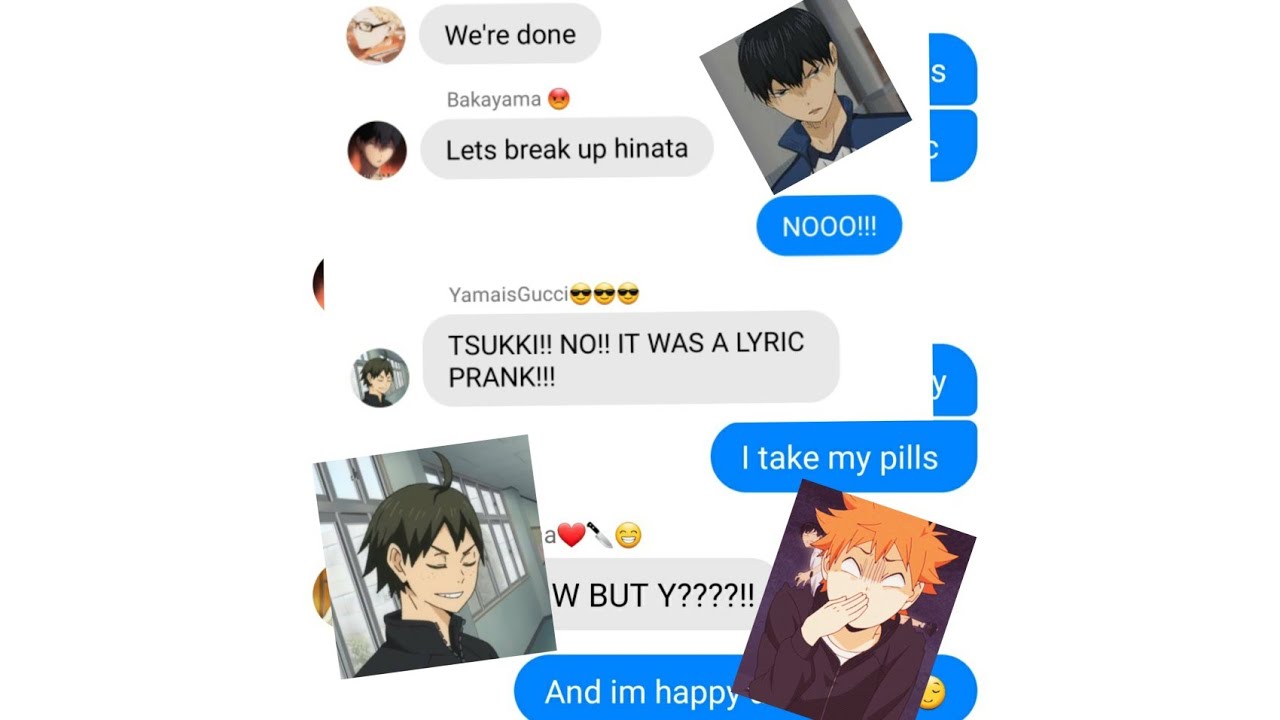 Haikyuu groupchat 