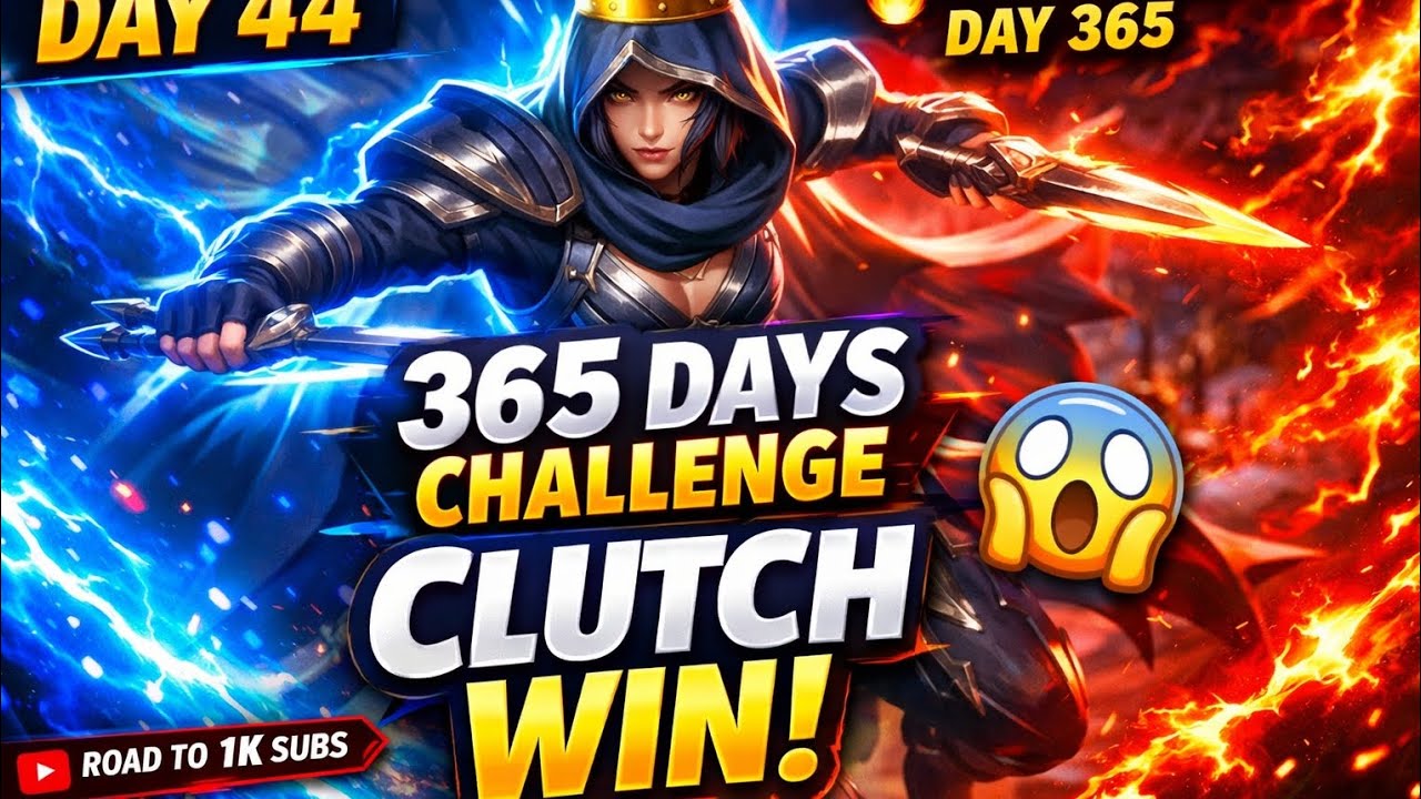 1️⃣ DAY 44 CLUTCH 😱🔥2️⃣ INSANE CLUTCH WIN! 💥3️⃣ DAY 44 COMEBACK 🔥4️⃣ 1HP CLUTCH 😳5️⃣ UNREAL WIN!