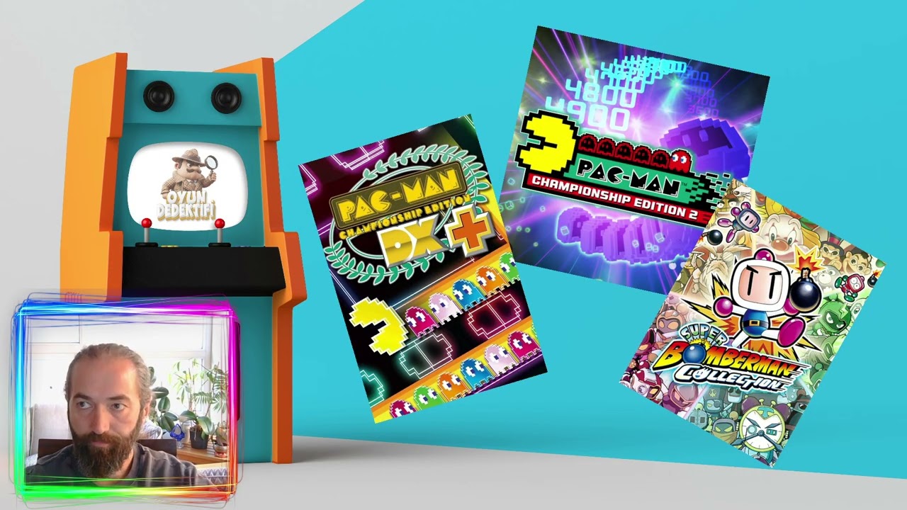 En güvenli çocuk oyunları Yeni Nesil Pac Man ve Bomberman Collection