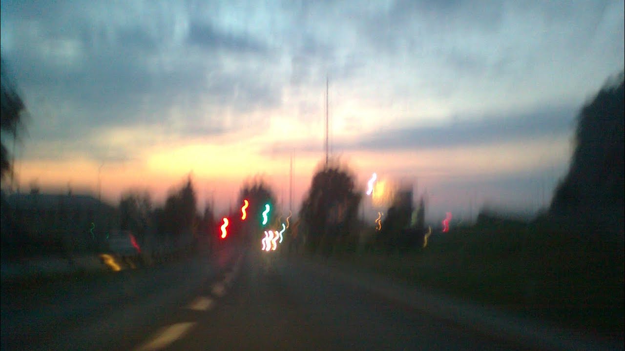 couldn’t sleep so I drove away.