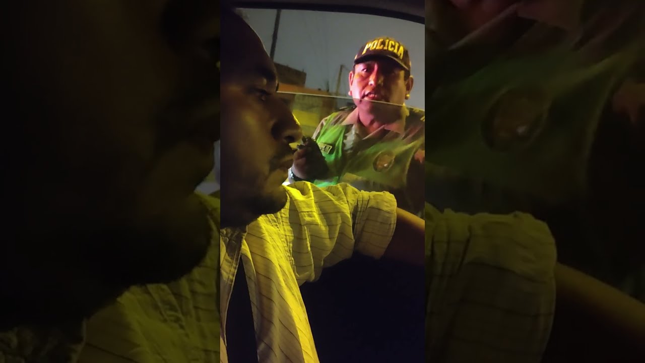 #intervención frustrada. policía acusa a conductor de estar ebrio. #conductor informado se defiende