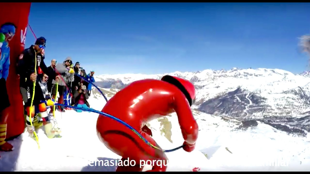254,958kmh Récord del Mundo de esquí - Kilómetro Lanzado en Vars