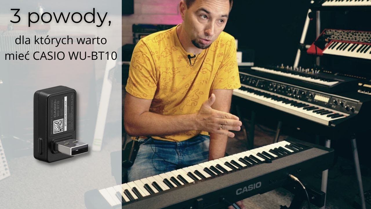 3 powody, dla kt&oacute;rych warto mieć Bluetooth w instrumencie I CASIO WU-BT10 🔊