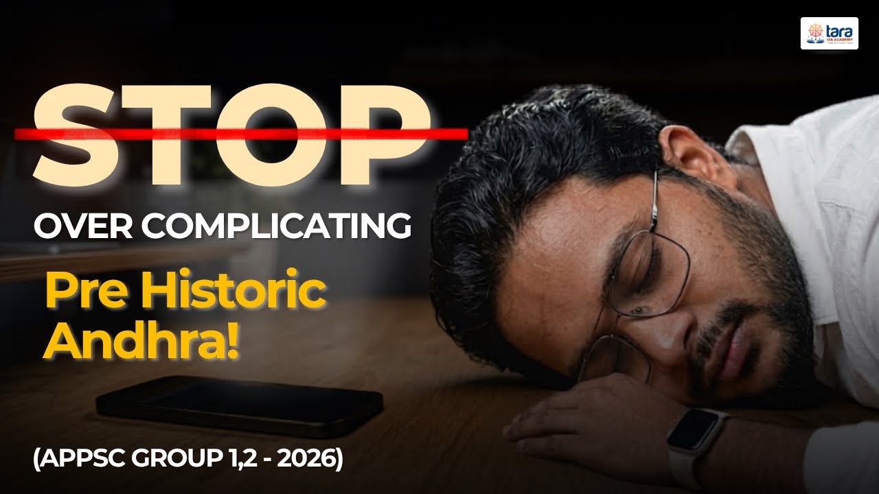 AP History: Pre-Historic Andhra Pradesh Complete Foundation Class | APPSC Group 1,2 | By Sairam Sir