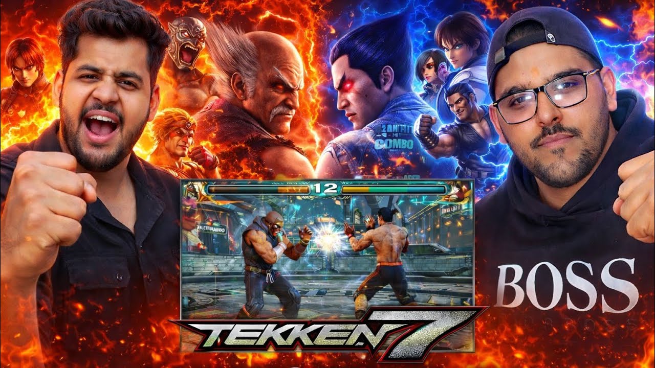 Me and my friend playing takken 7 🔥