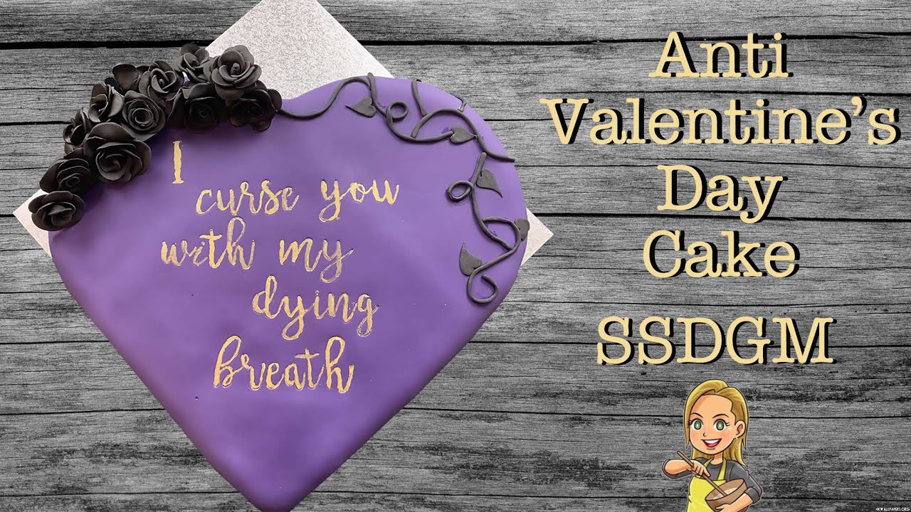Anti Valentine's Cake - SSDGM - Divorce Cake