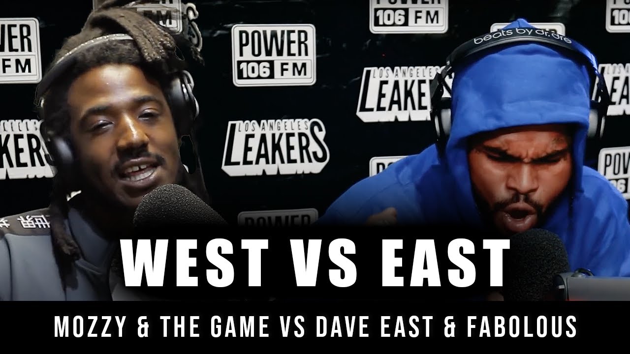 Mozzy x Dave East x Fabolous x The Game - West vs East (Back to Back Freestyle)