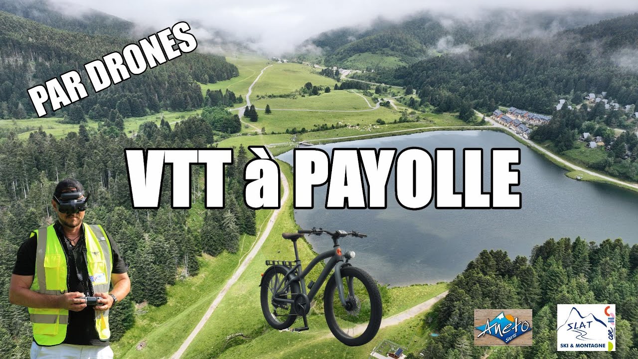Sortie en VTT à PAYOLLE  par drones / Avata2 / Mavic3