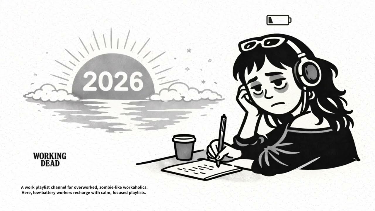 🪫 work lofi | 새해 계획 짜면서 그루브 타기 (2시간 30분) ✍️ | happy new year jazz hip hop lofi