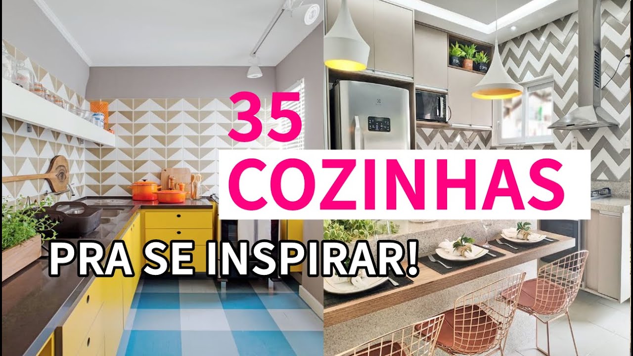 35 IDEIAS DE COZINHAS  PARA VOC&Ecirc; SE INSPIRAR!(Fotos do Pinterest)