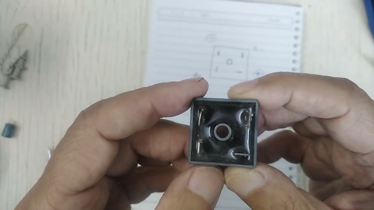 طريقة تحديد اقطاب الابرج دايود