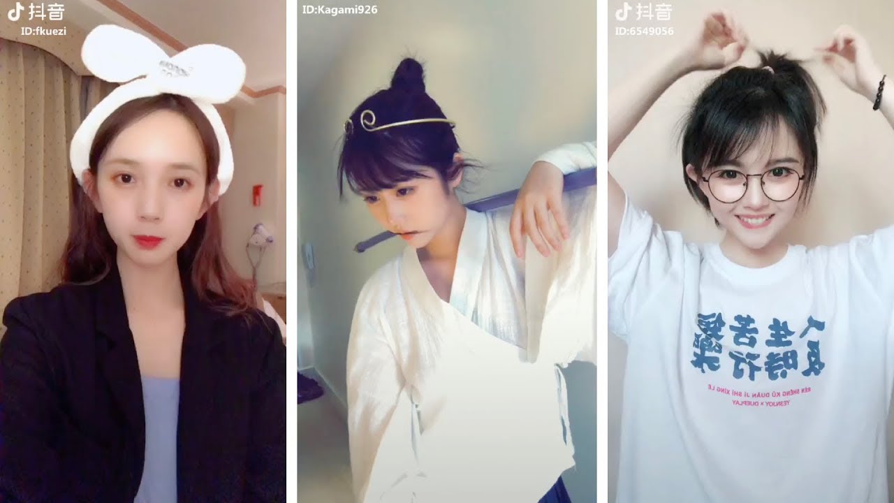 「TikTok 抖音」美女|搞笑|舞蹈|超萌中国女生和金刚男老外，超强反差一样搞笑