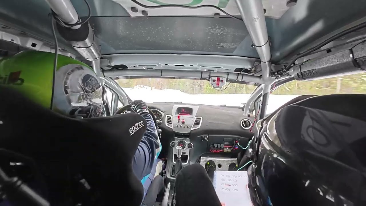 Kuhmo ralli 2025 EK1 (kiinniajo)