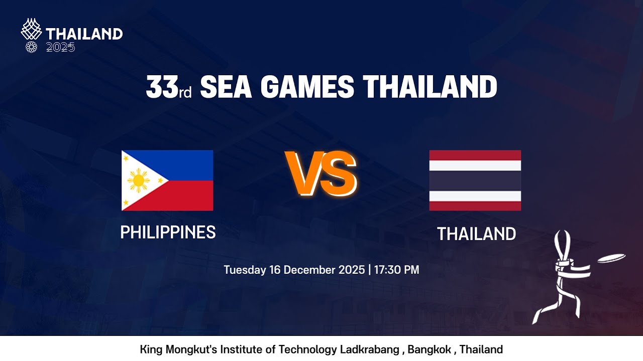 Philippines vs Thailand - SEA Games 2025 Round Robin Game