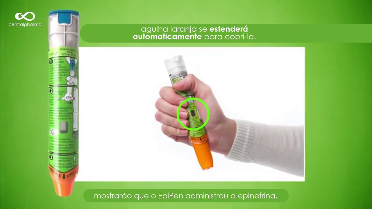 Caneta de adrenalina Epipen