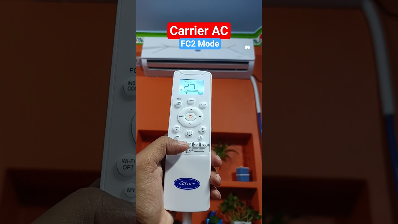 Carrier AC Flexi Cool 2 Mode #shorts