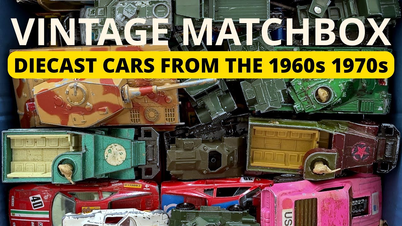 Opening a Time Capsule of Matchbox Cars from the 60s & 70s!
