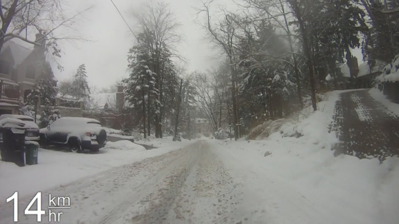 My Daily Bicycle Commute - Toronto - February 2014