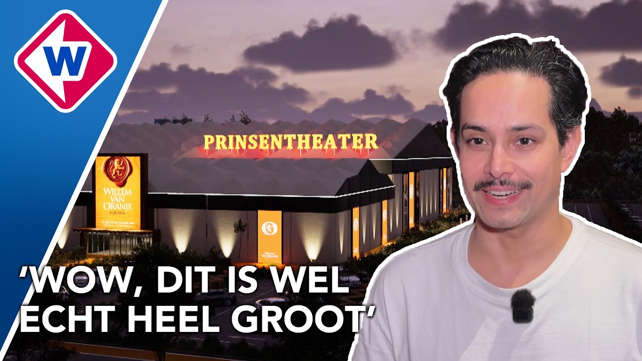 Musical over Willem van Oranje in première in gloednieuw theater