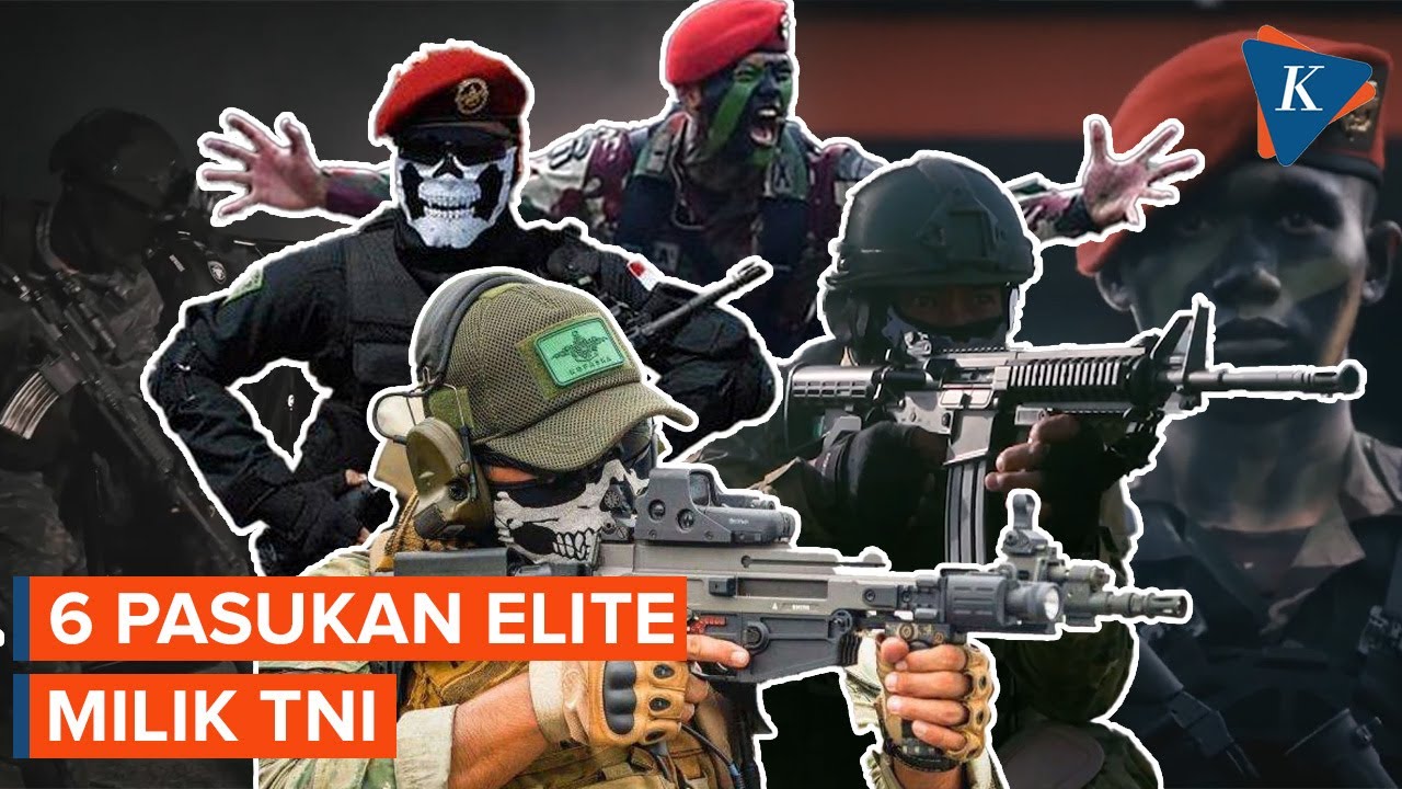 Gagah dan Berani, Ini 6 Pasukan Elite dalam Jajaran TNI