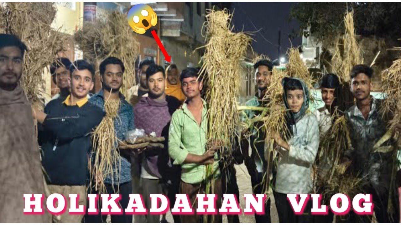 Holika dahan 🔥 Desi vlog 