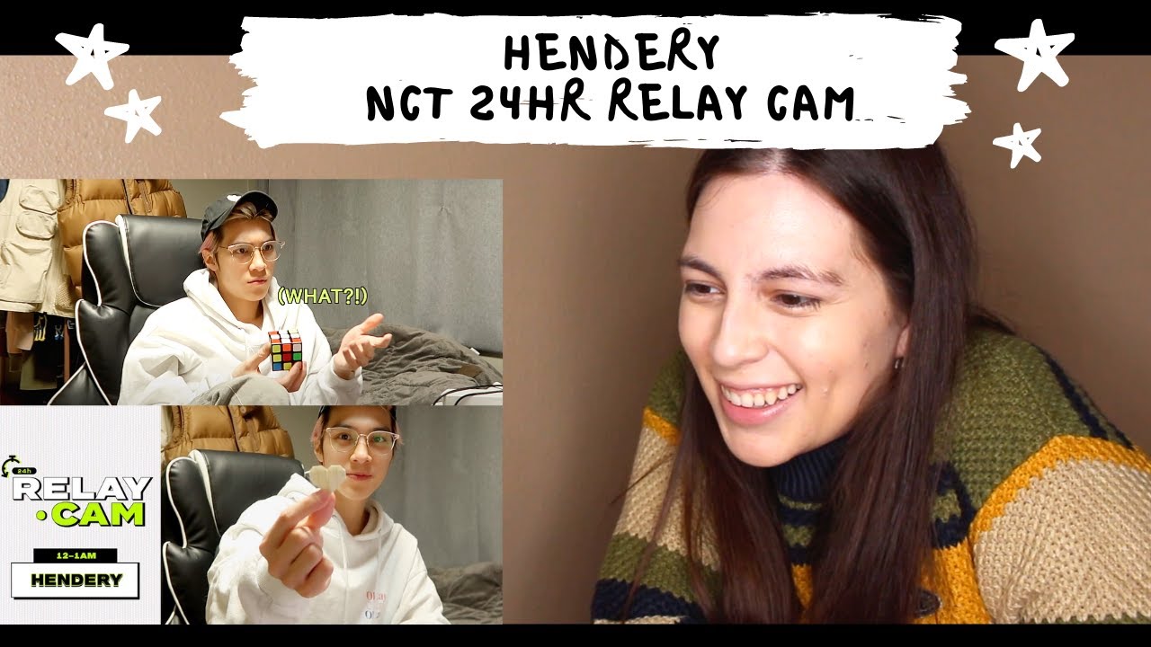 ⏱HENDERY : 12-1AM｜NCT 24hr RELAY CAM REACTION
