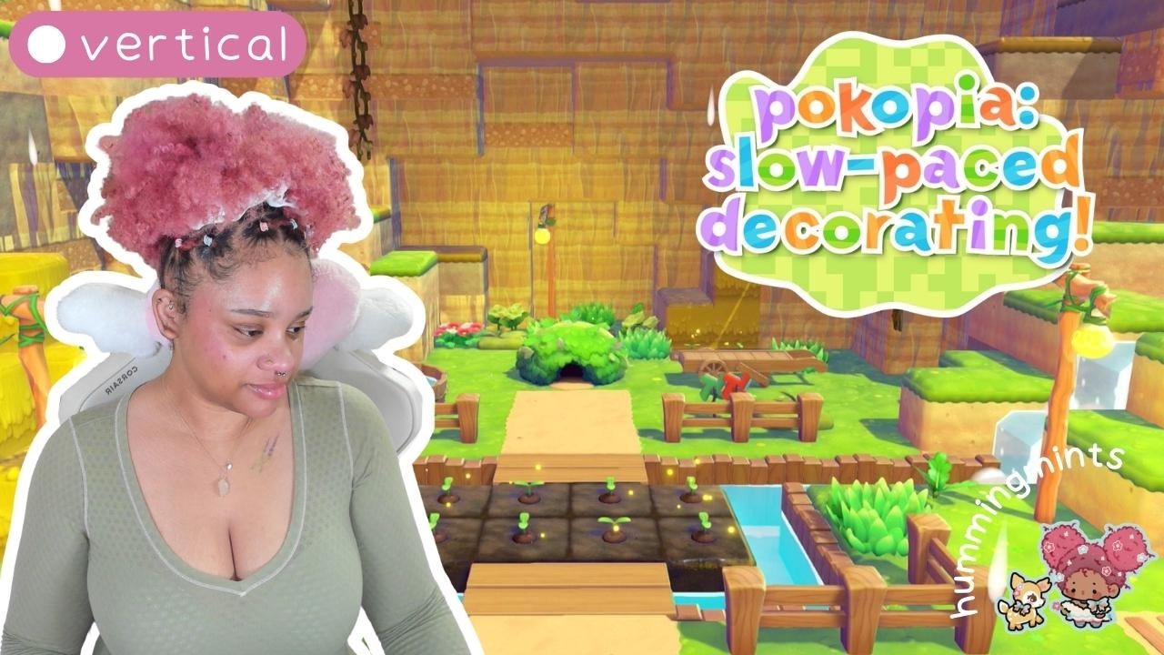 🌷💗 MORE slow-paced cozy town decorating!~ 💗#shorts #pokopia