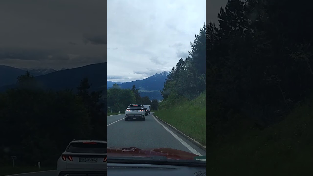 Bremsen Notweg. пути резервного торможения около Innsbruck
