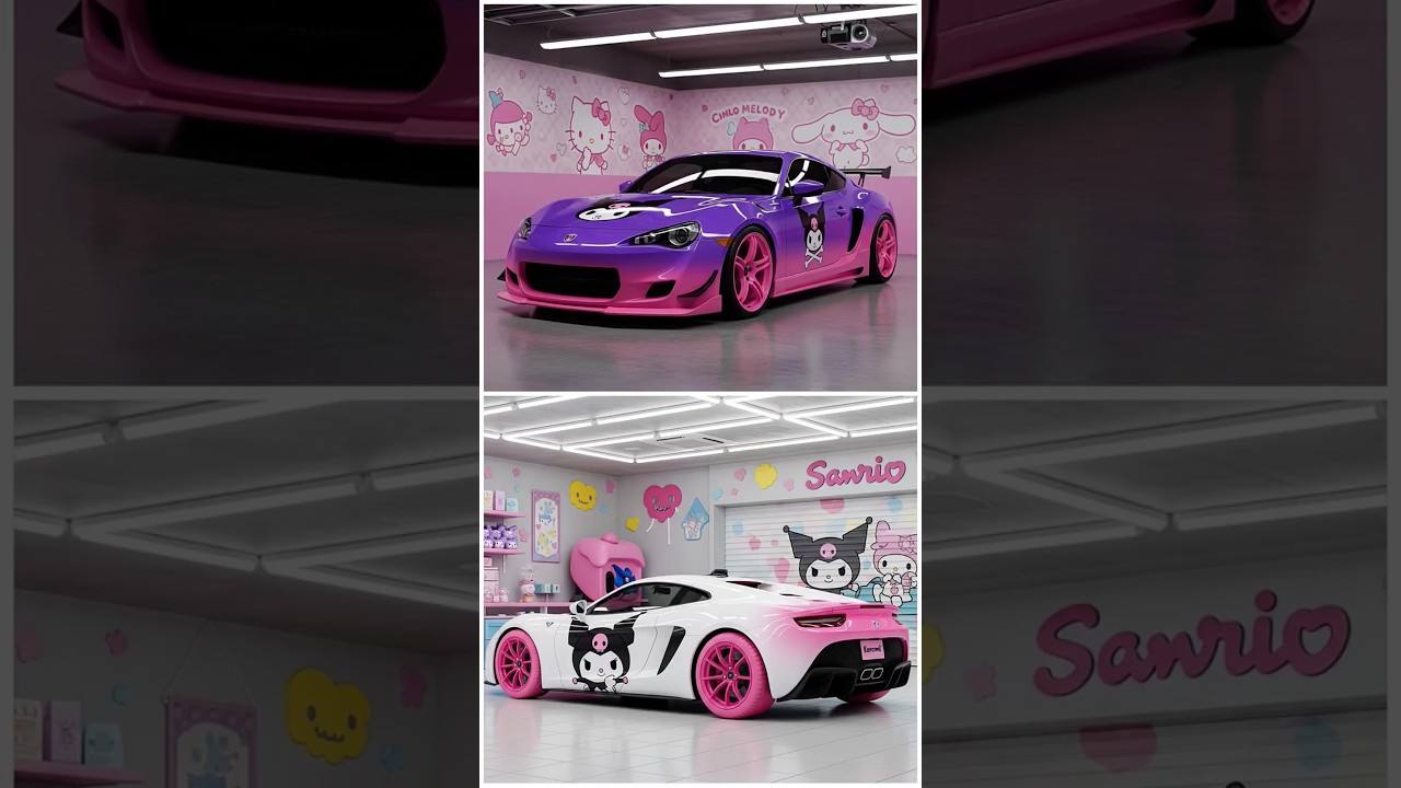 mobil kuromi bagus sekali #sanrio