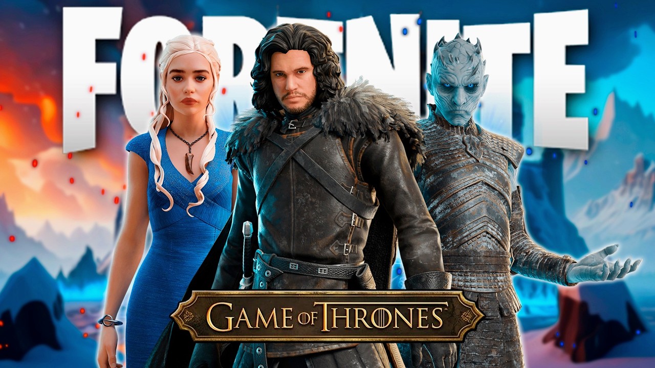 FORTNITE x GAME OF THRONES | Daenerys Targaryen, Jon Snow y el Rey de la Noche