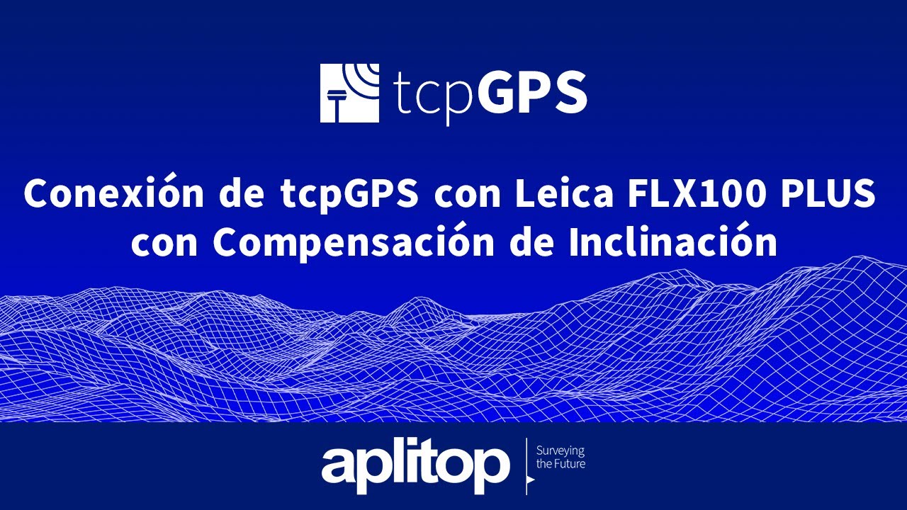 tcpGPS | Соединение tcpGPS с Leica FLX100 PLUS с компенсацией наклона