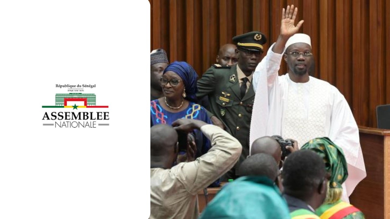 Direct : Assemblée nationale :Le premier ministre Ousmane Sonko et son gouvernement face aux députés