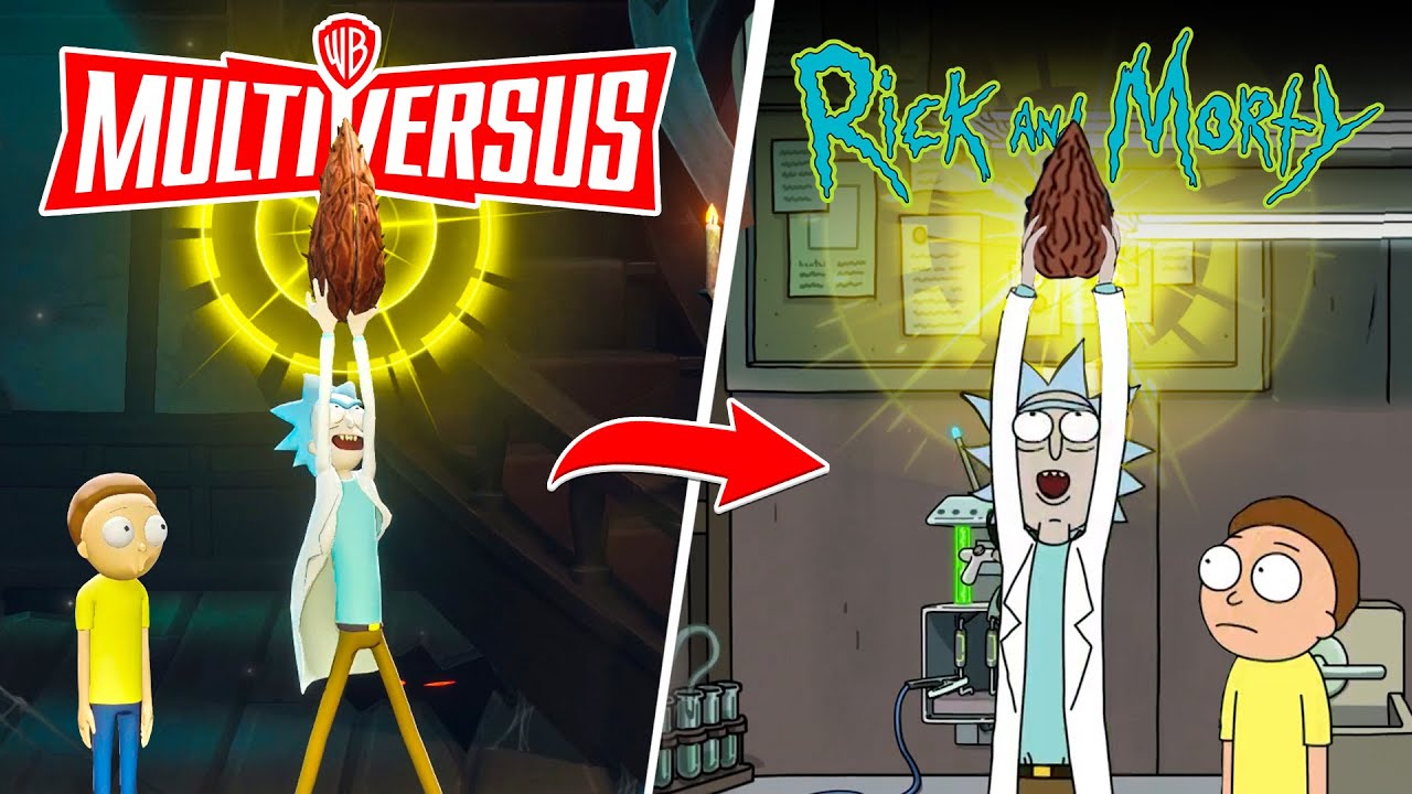 ALL Rick's References, Secrets and Easter Eggs in MultiVersus