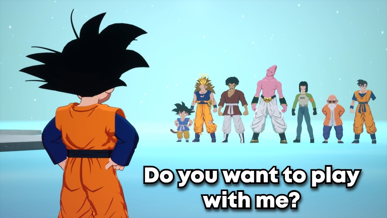 Уникальные взаимодействия с Goten такие забавные!