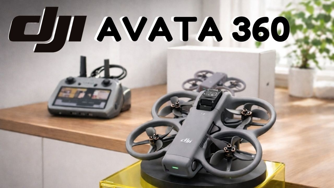 Утечка информации о DJI AVATA 360! Раскрыты возможности замены объектива и более дешевые батареи.