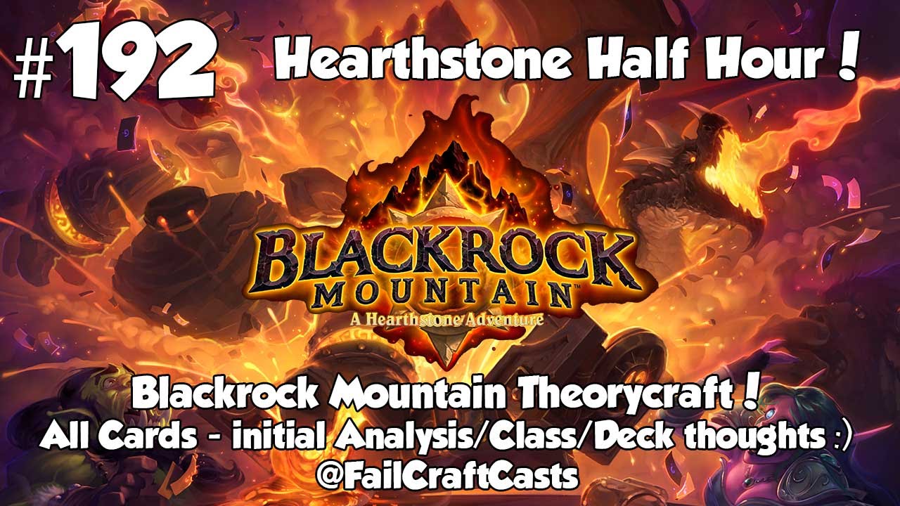 Blackrock Mountain: теорикрафт, разбор карт и колод! | HSHH #192