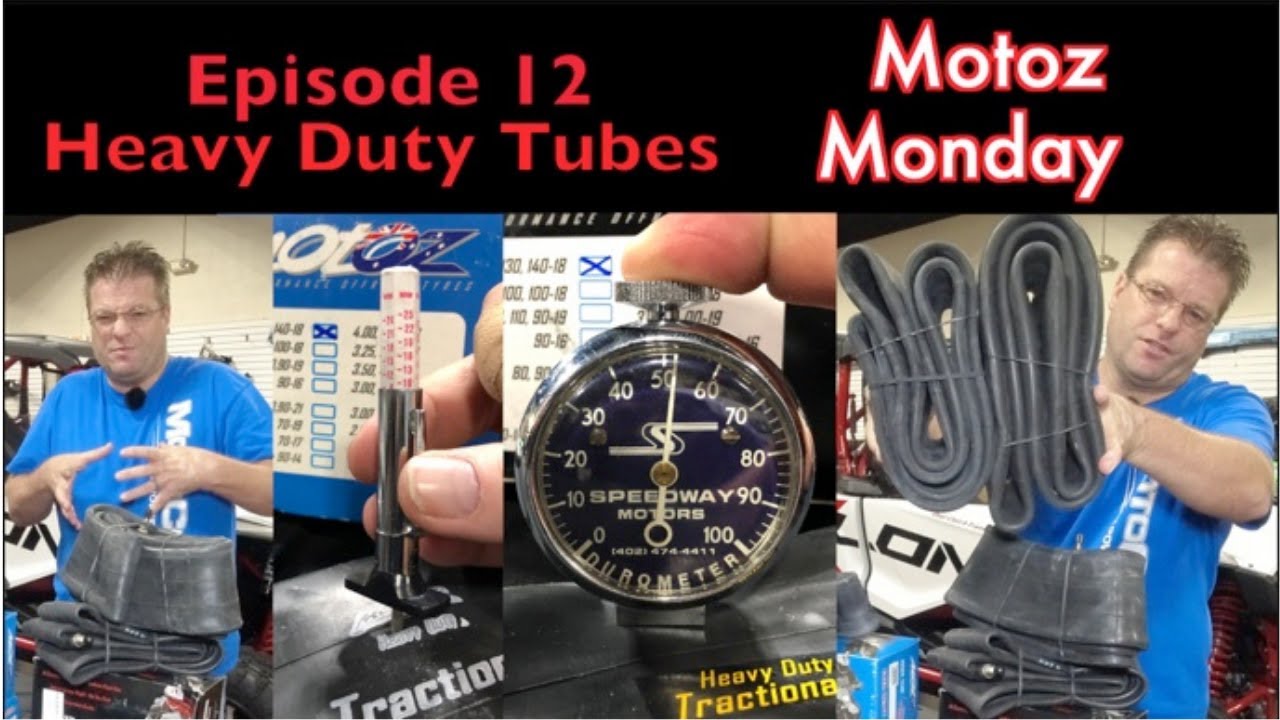 TESTED! 4mm Uber Heavy-Duty Tube vs Michelin Ultra Heavy Duty Motoz 3mm Heavy Duty Motorcycle Tubes