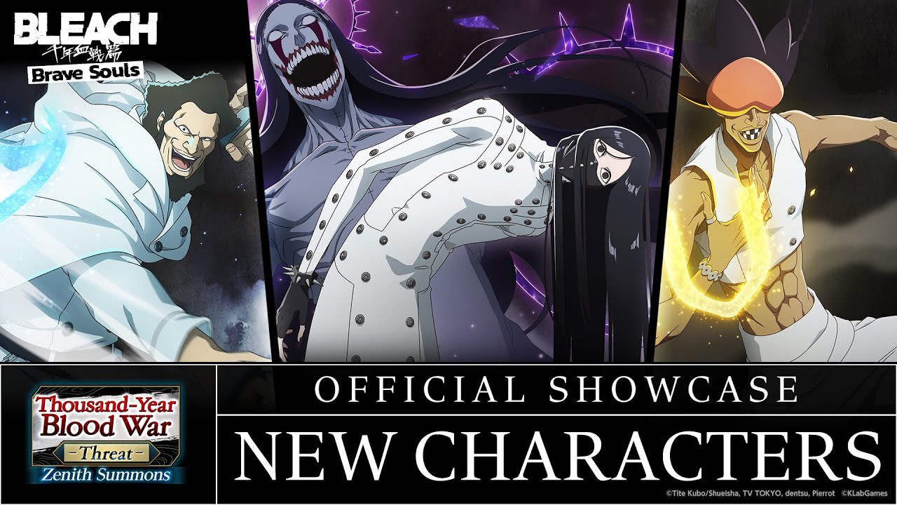 【Bleach: Brave Souls】Äs Nödt, NaNaNa, Driscoll【Thousand-Year Blood War Zenith Summons: Threat】