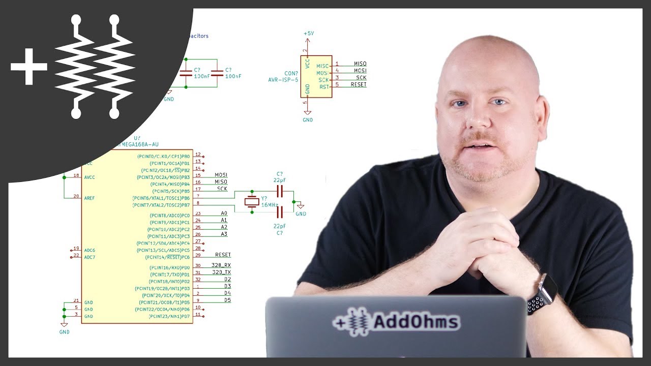 Схема Arduino своими руками в KiCad | AddOhms #23