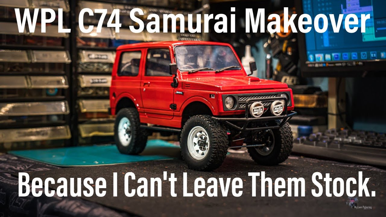 WPL C74 Samurai Makeover. Because I Can't Leave Them Stock.