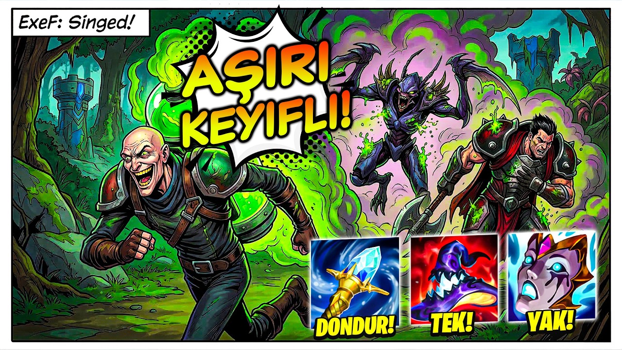 İLK DEFA SİNGED OYNUYORUM VE İNANILMAZ SİNİR BOZUCU XD (COMEBACK İÇERİR)