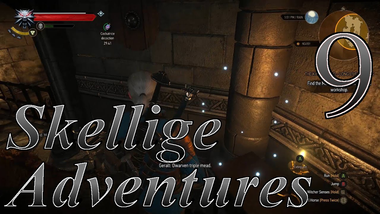 Skellige Adventures [Mysterious Laboratory] - PART 9 - Witcher 3 Death March 60fps