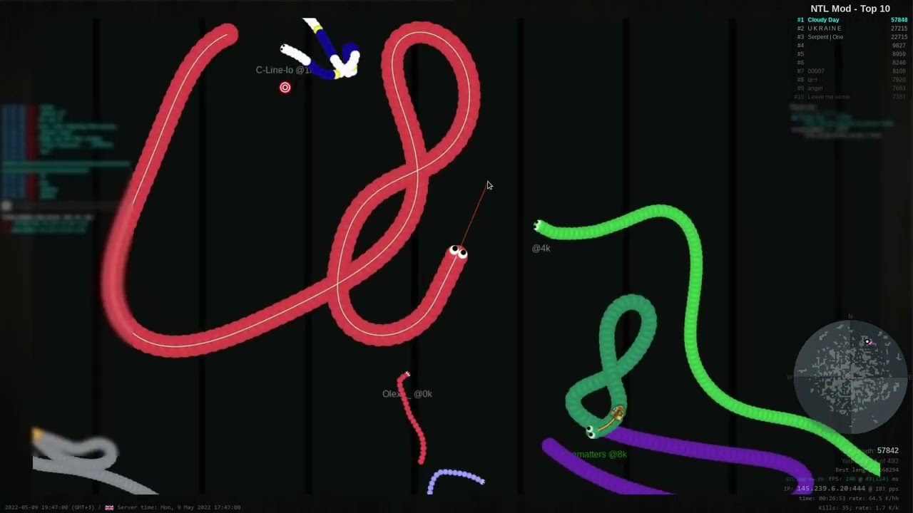 How to play slither with style (150k)