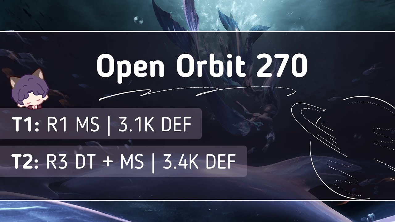 Open Orbit 270 | R1 MS | R3 DT + Lemurian Sea God | Love and Deepspace